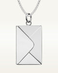 Stainless Steel Envelope Photo Locket
