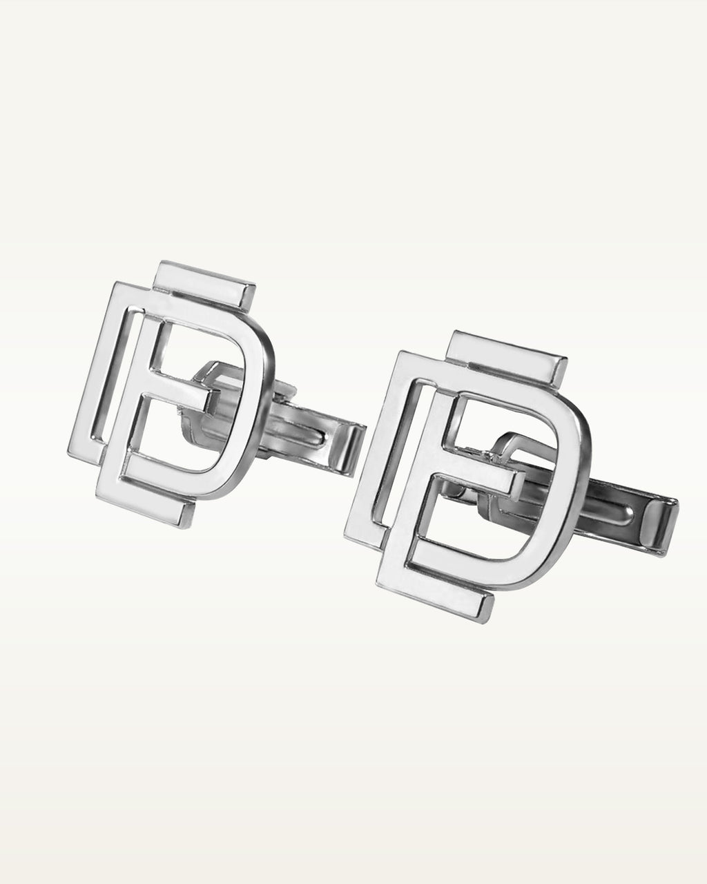 Exclusive Monogram Overlapping Initial Cufflinks