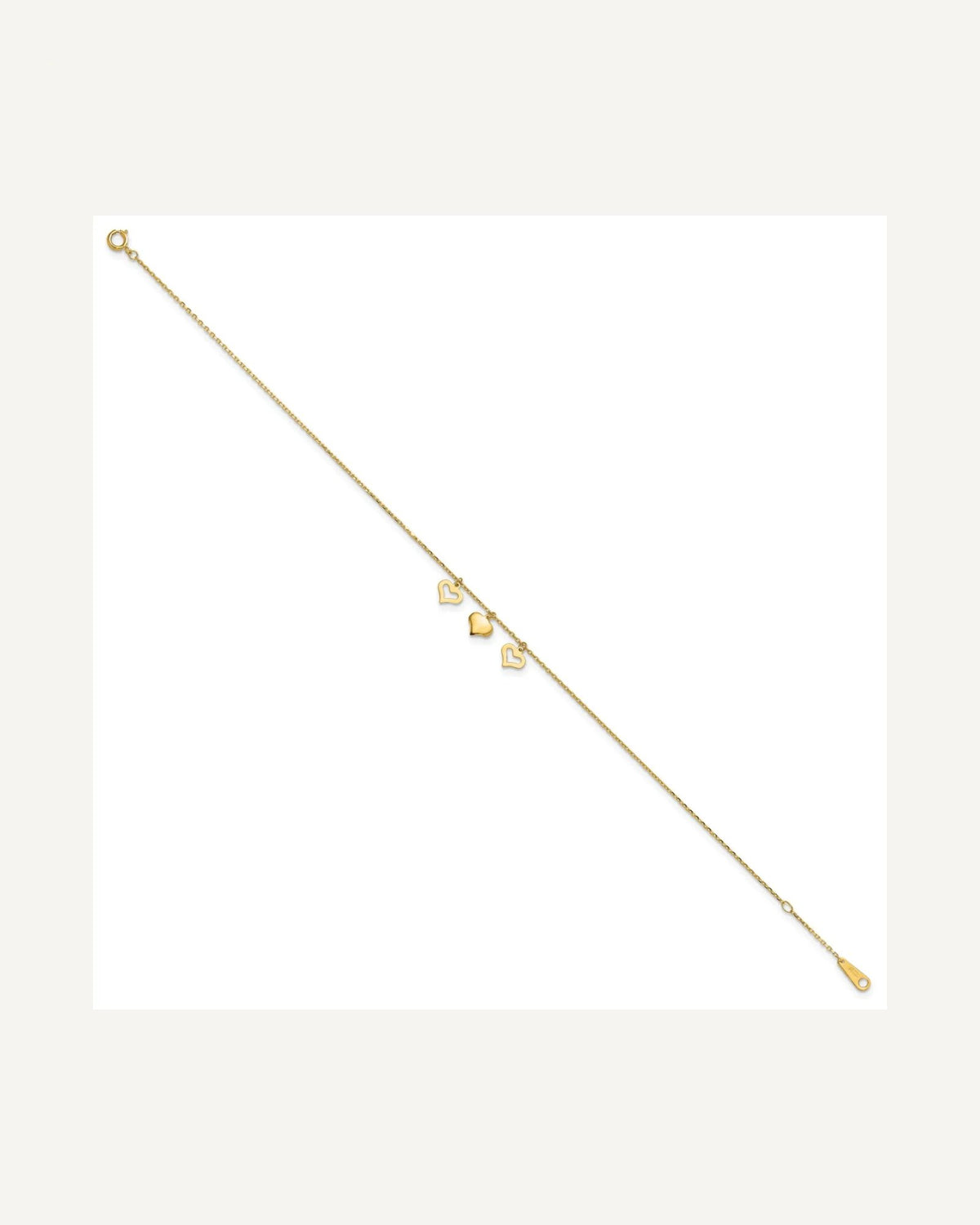Gold Heart Anklets – View 13