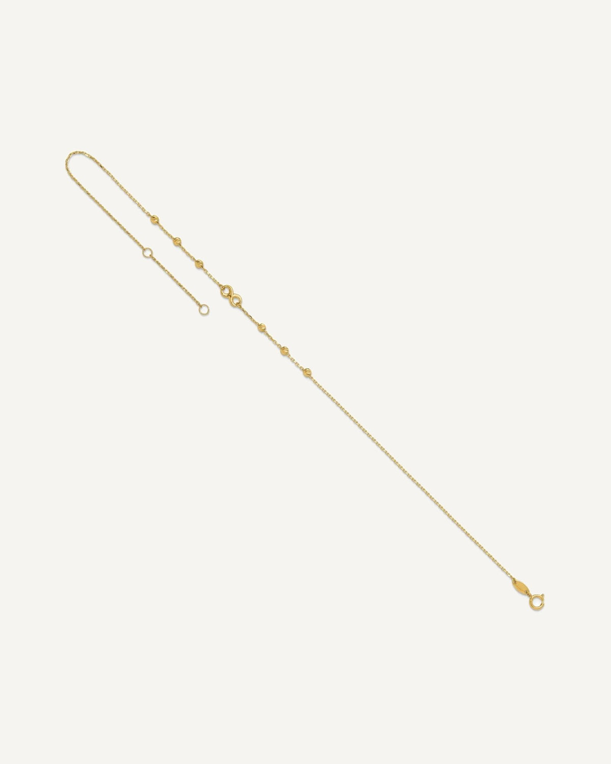 Gold Infinity Anklets – View 13