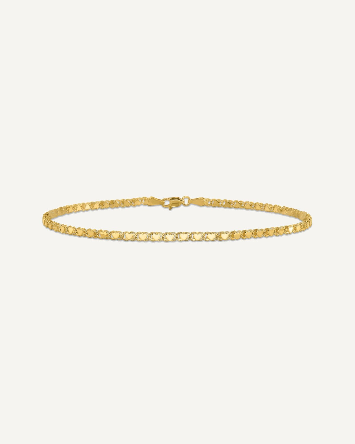 Gold Heart Anklets – View 24
