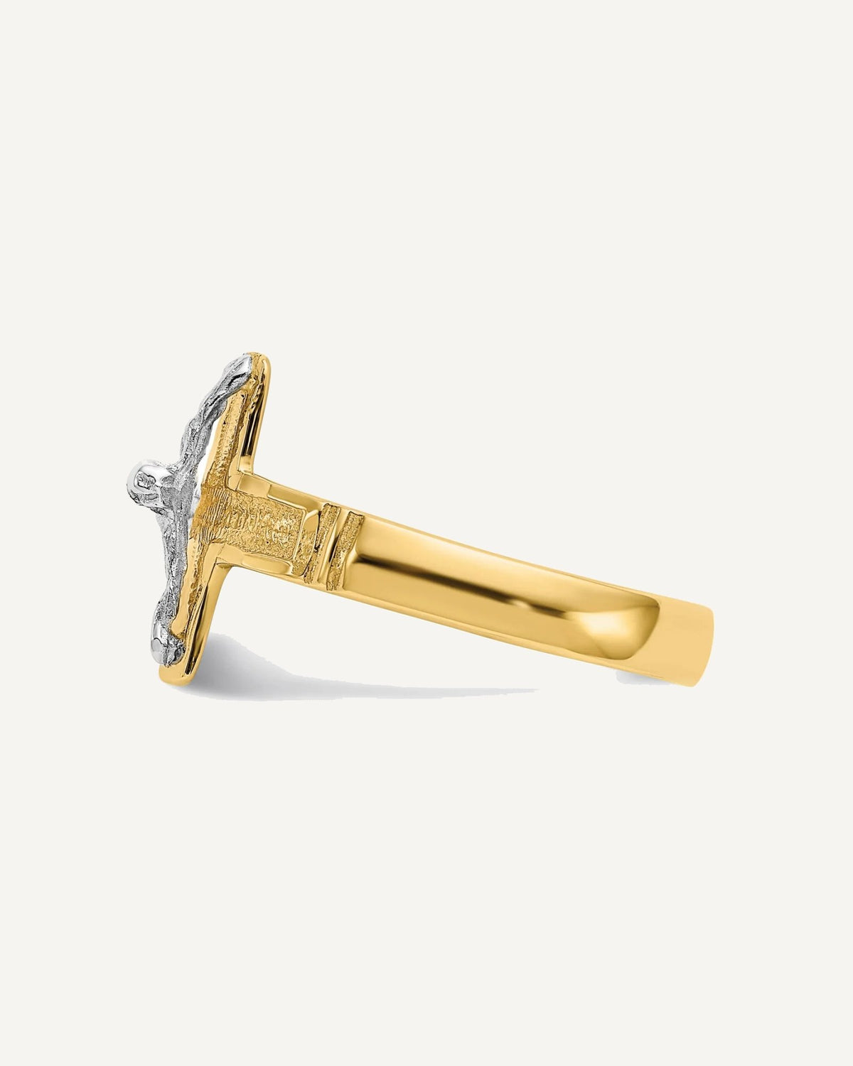 Gold Polished Religious Rings – View 9