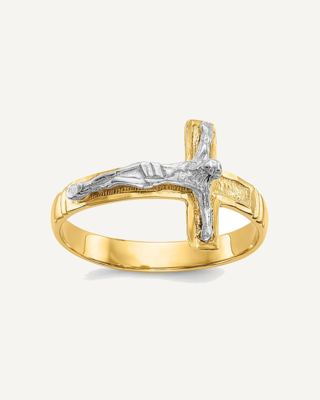 Gold Polished Religious Rings – View 2