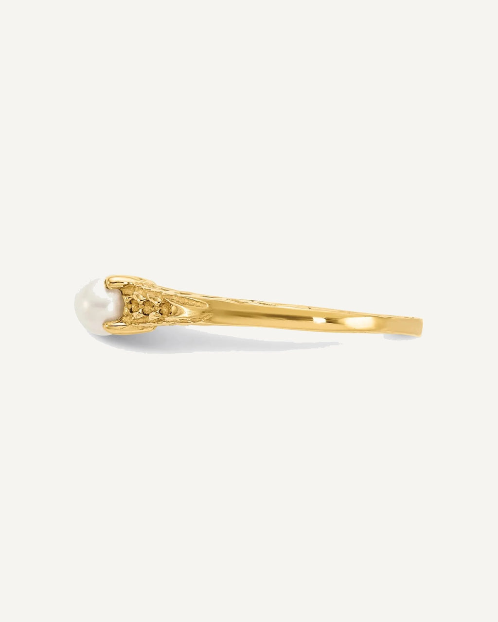 Madi K Birthstone Baby Rings — Near Round, Faceted – View 3