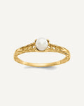 Madi K Birthstone Baby Rings — Near Round, Faceted – View 1
