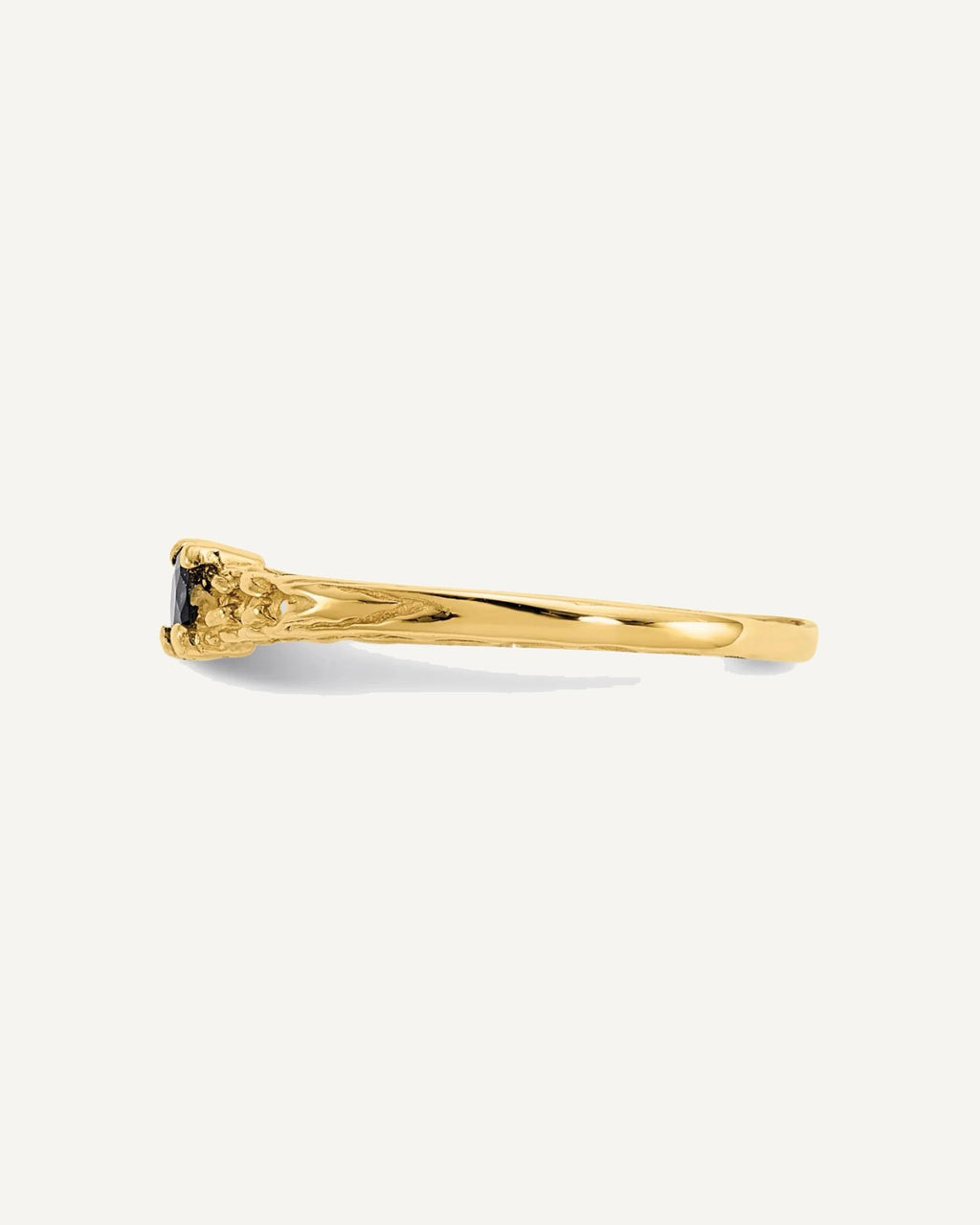 Madi K Birthstone Baby Rings — Round, Single Cut – View 10