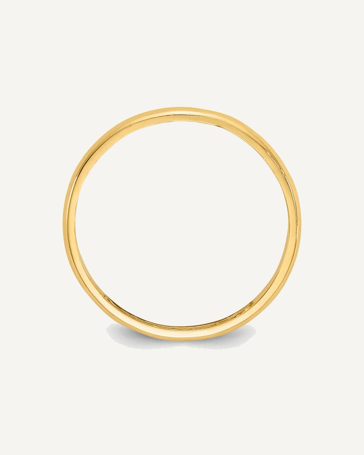 Gold Polished Children's Rings – View 11