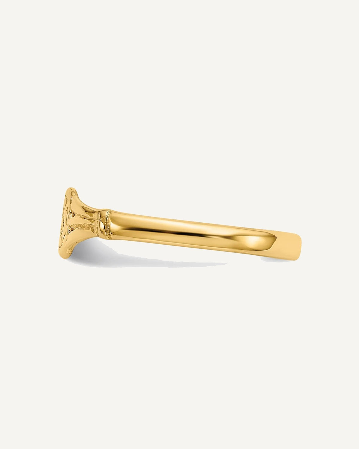 Gold Polished Children's Rings – View 10