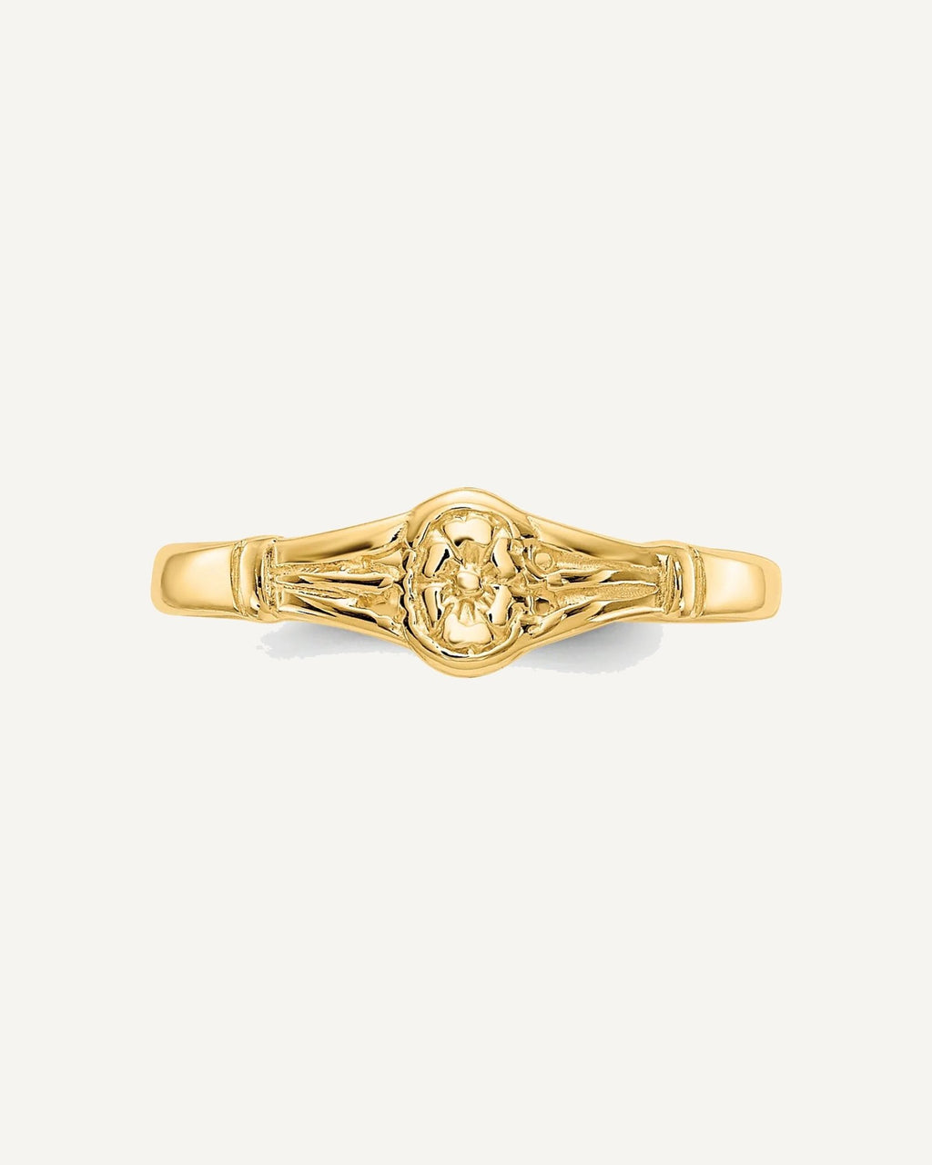 Gold Polished Children's Rings – View 11