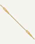 Leslie's 10K Link 3-Station 10 inch Plus 1 inch Extender - Total 11 inch Anklet – View 1