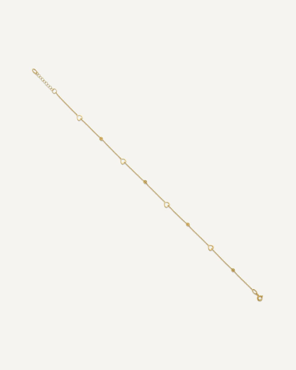 Leslie's Gold Heart Station Anklets – View 7