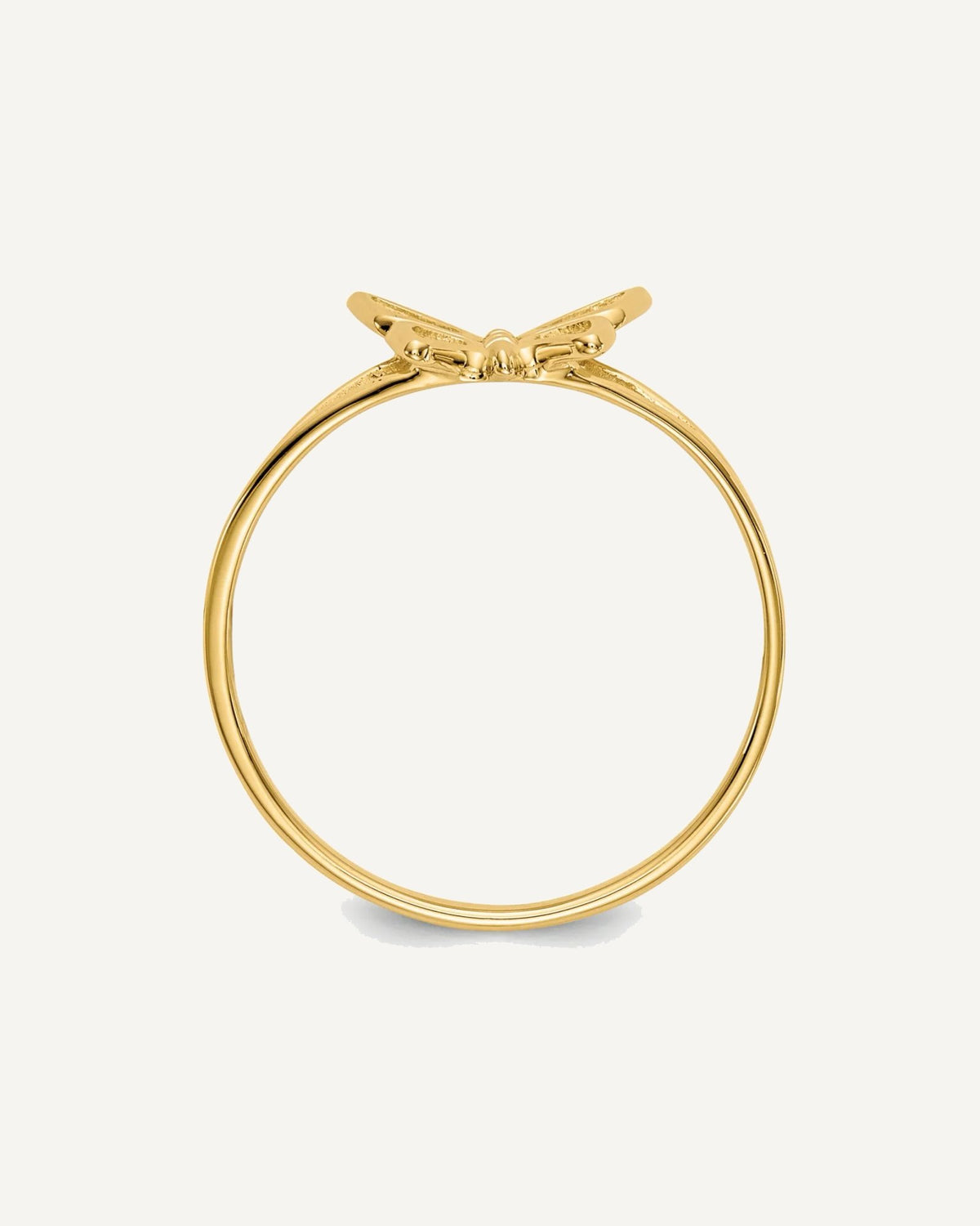 Gold Polished Children's Rings – View 2