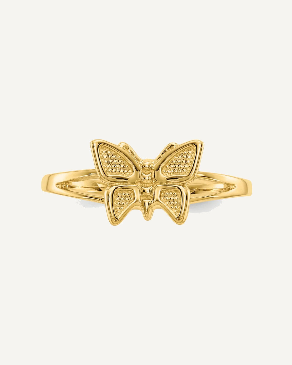 Gold Polished Children's Rings – View 4