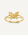 Gold Polished Children's Rings – View 1