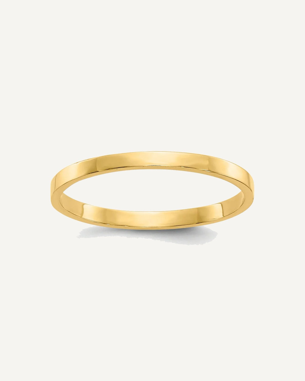 Gold Polished Childrens Rings – View 11