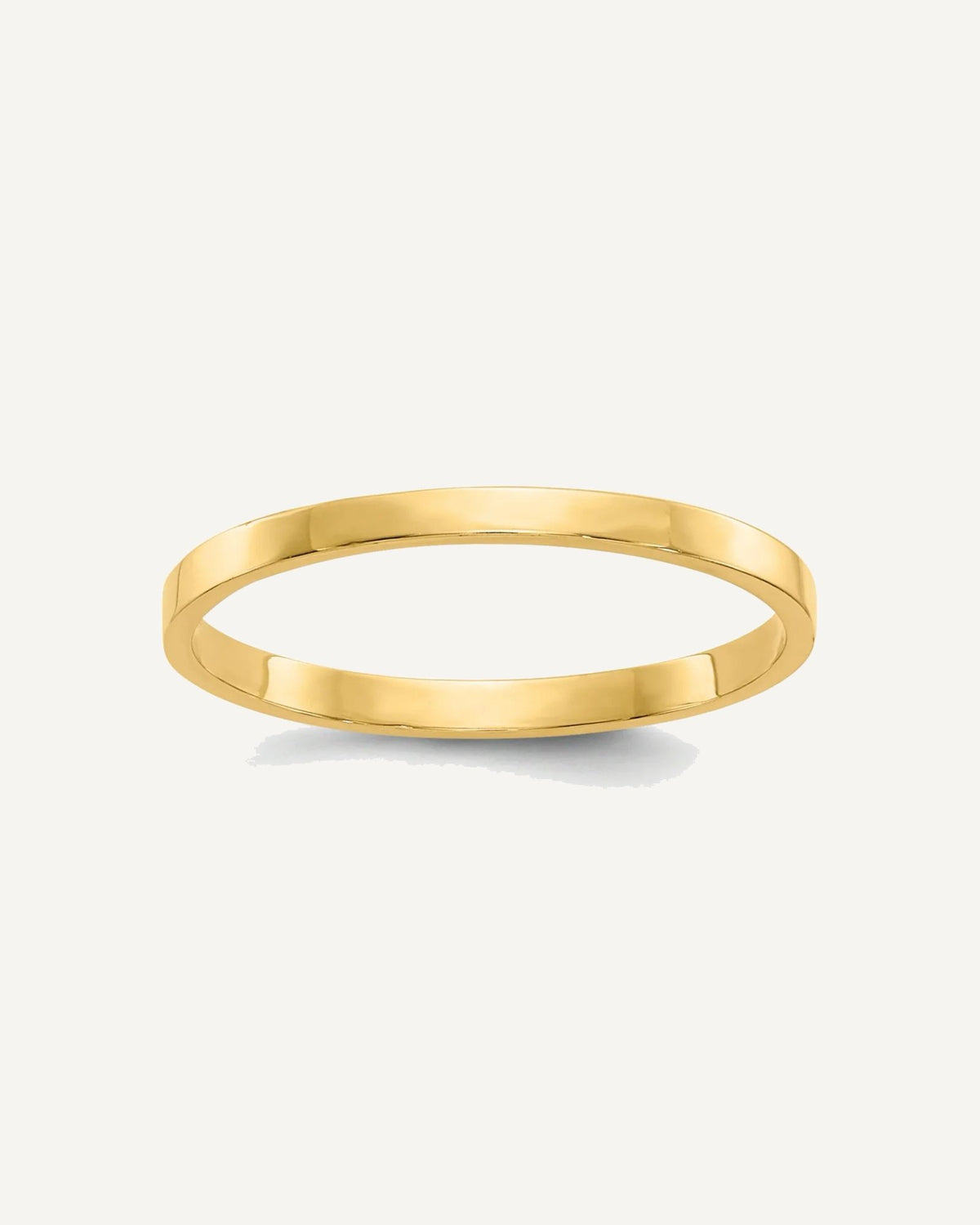 Gold Polished Childrens Rings – View 11