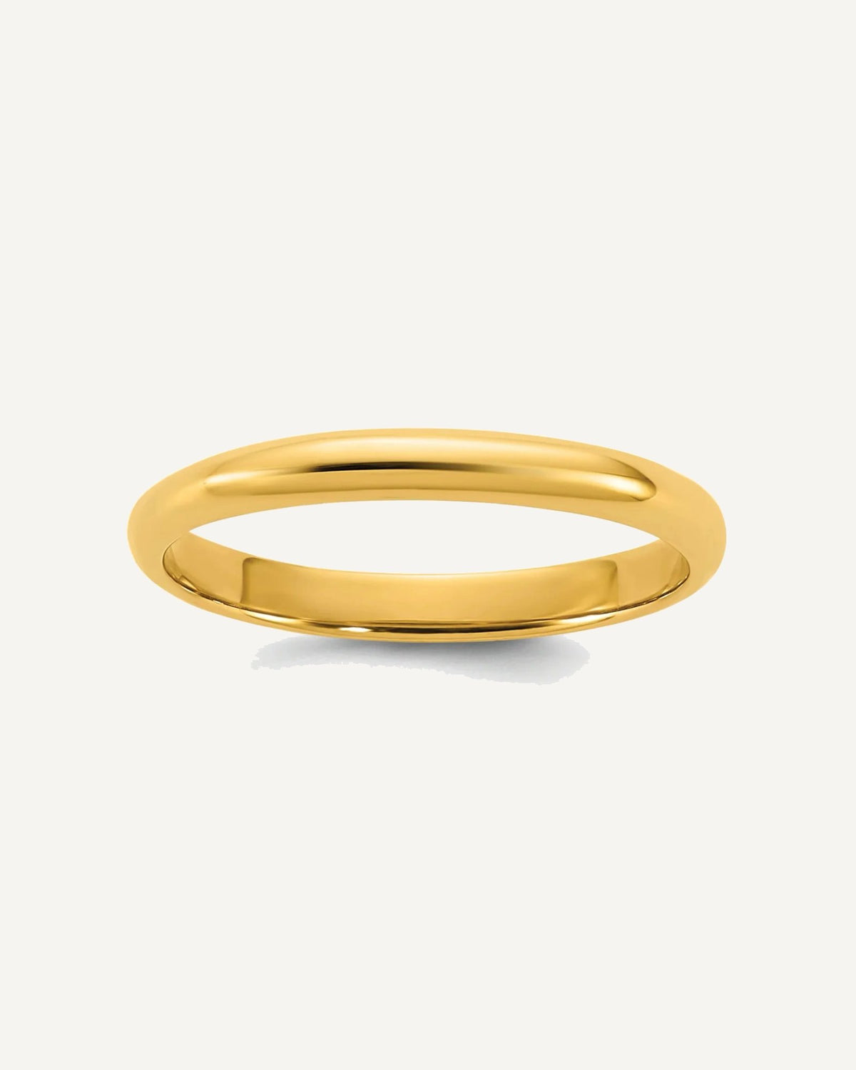 Polished Gold Children's Rings – View 9
