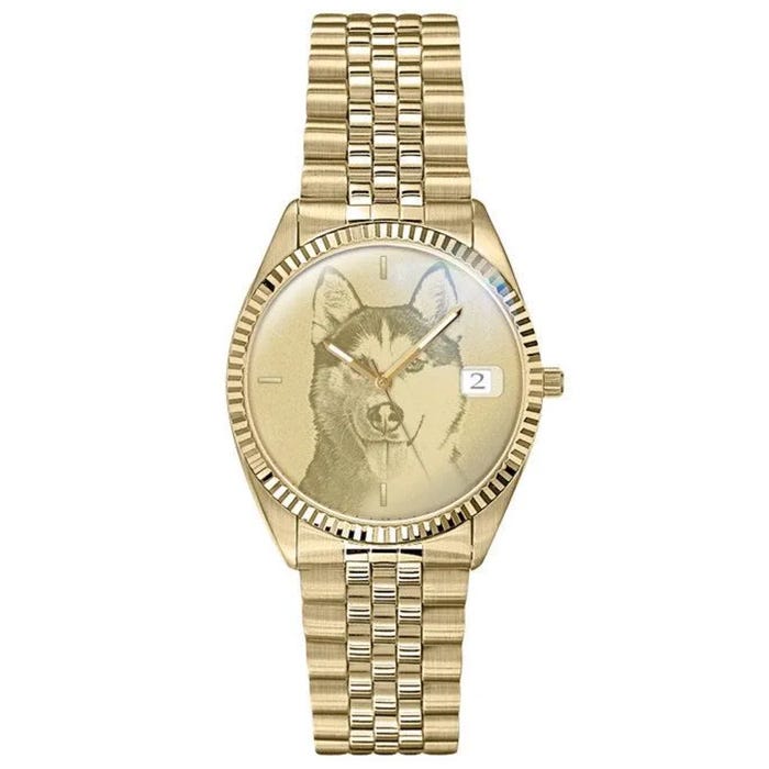 Men's Custom Swiss QuartzLine Photo Laser Watch