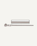 Sterling Silver 1.1mm Round Snake Chain