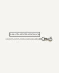 14K White Gold 0.8mm Cable Link Chain