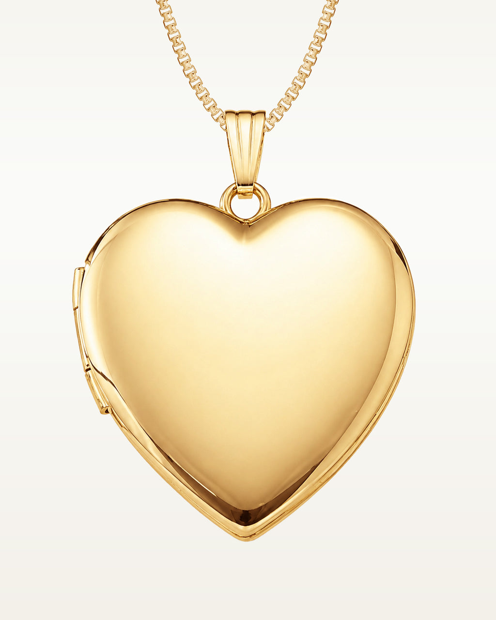 Solid 14K Gold Heart Four Photo Locket