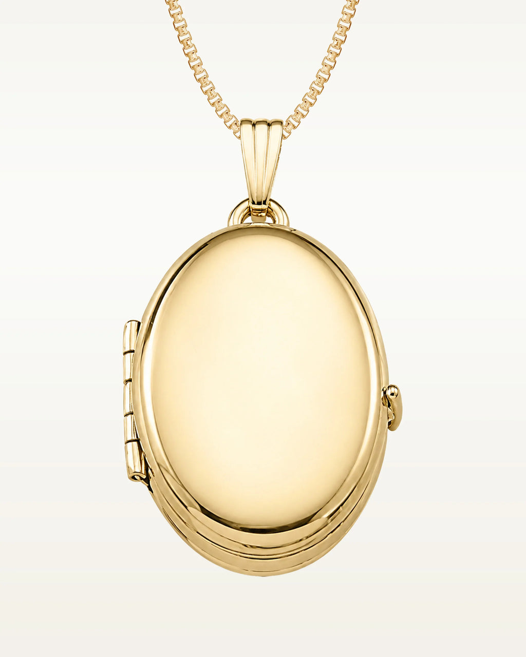 14k Gold Filled Oval 4 Photo Locket