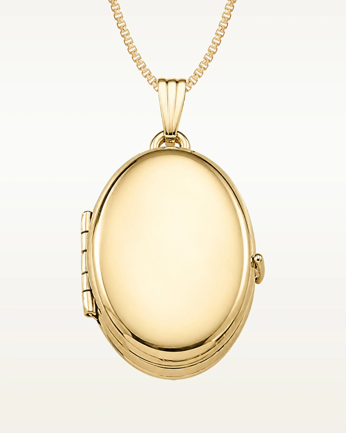 14k Gold Filled Oval 4 Photo Locket