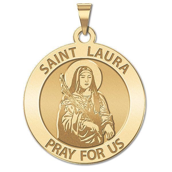 Saint Laura Religious Medal "EXCLUSIVE"