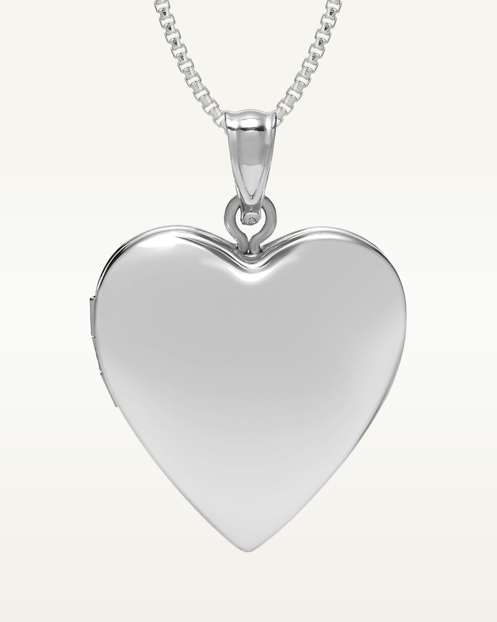 Build Your Own Sterling Silver 2-Picture Heart Locket
