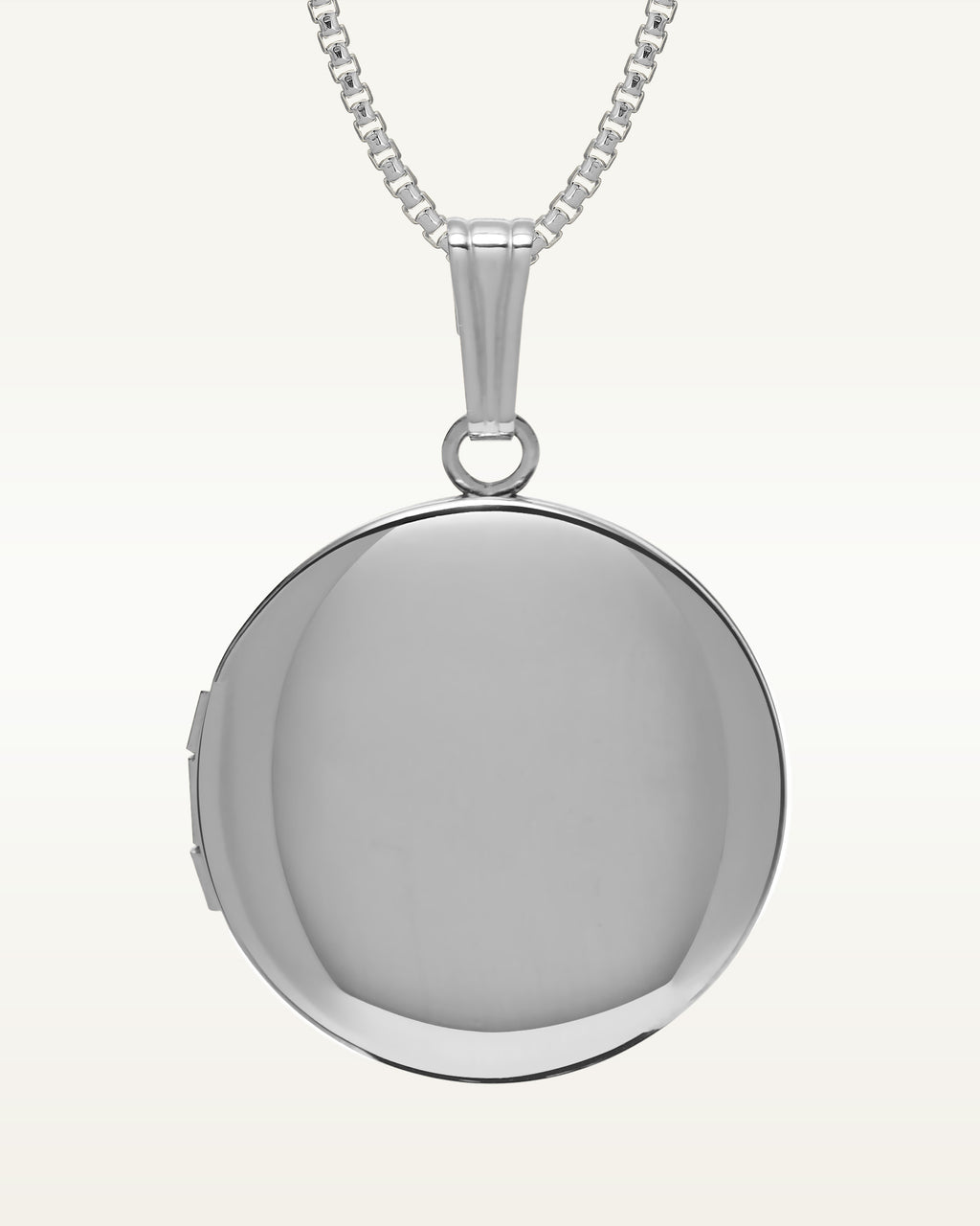 Build Your Own Sterling Silver 2-Picture Round Locket