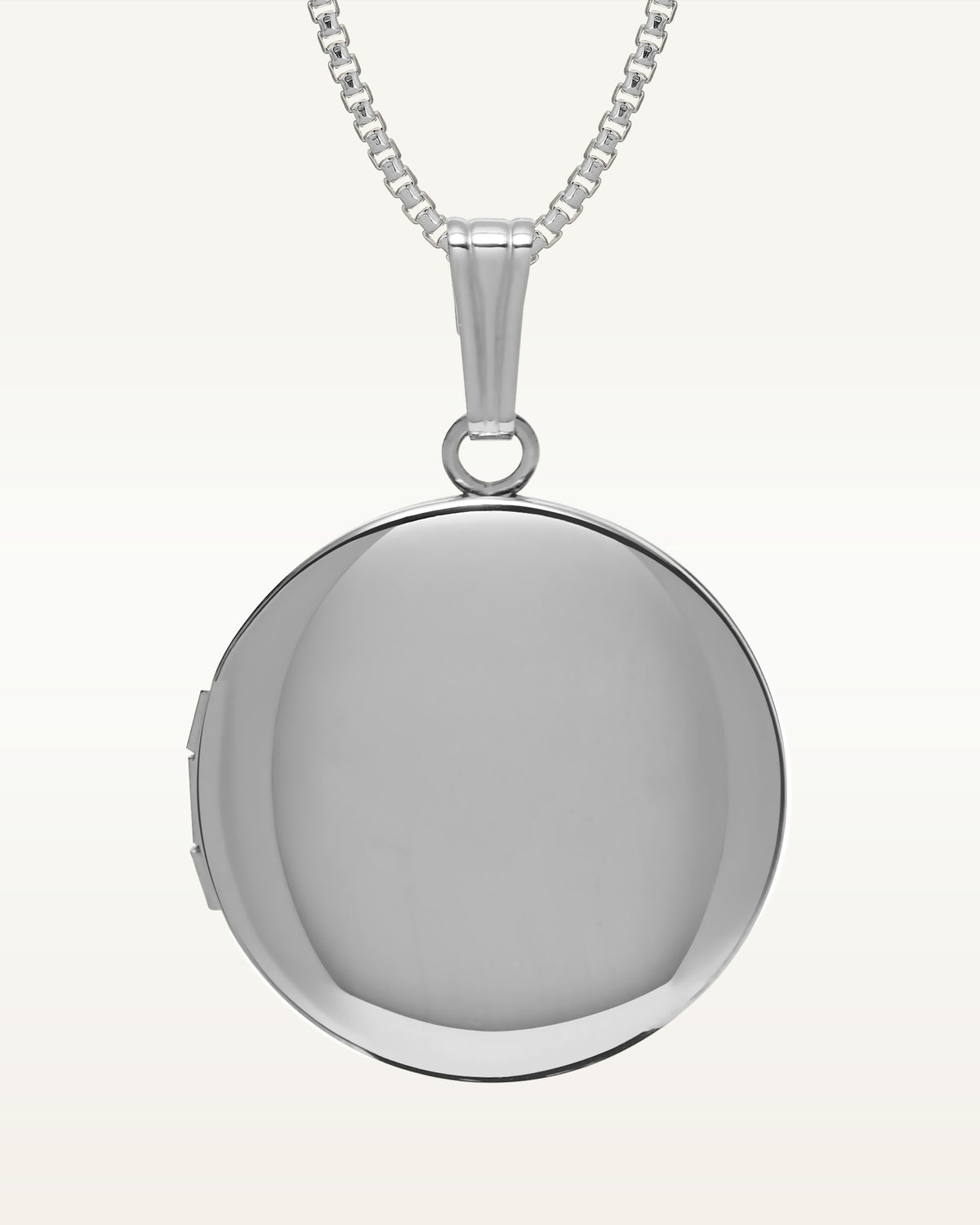 Build Your Own Sterling Silver 2-Picture Round Locket