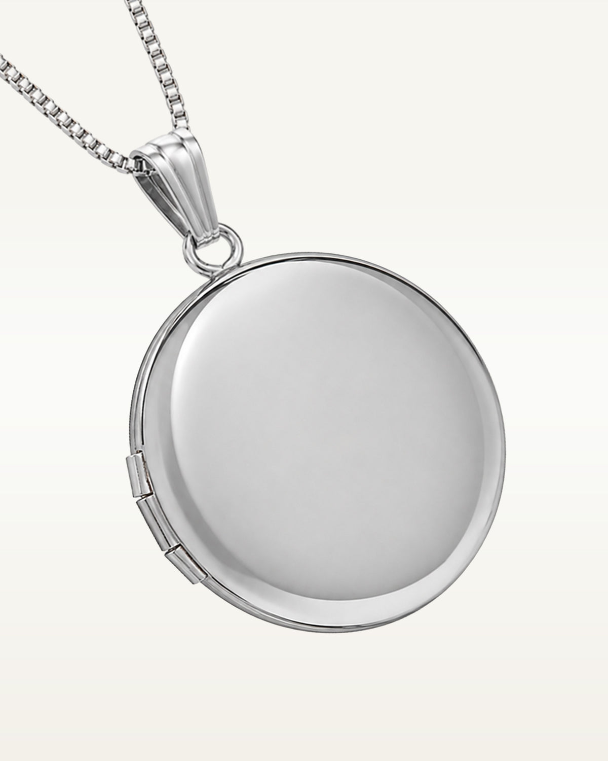 Build Your Own Sterling Silver 2-Picture Round Locket