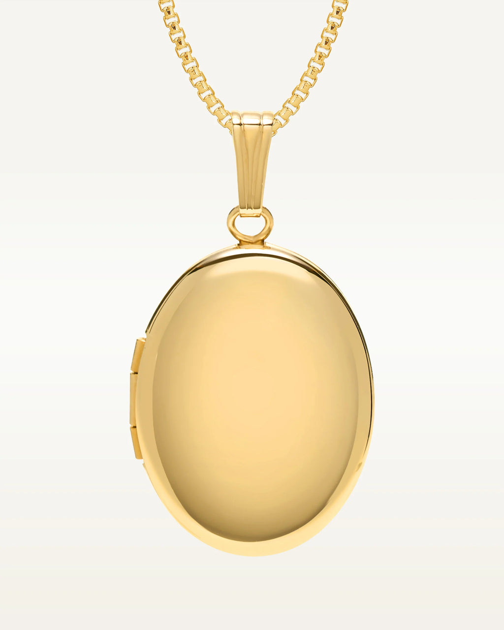 Build Your Own 14K Gold 2-Picture Oval Locket