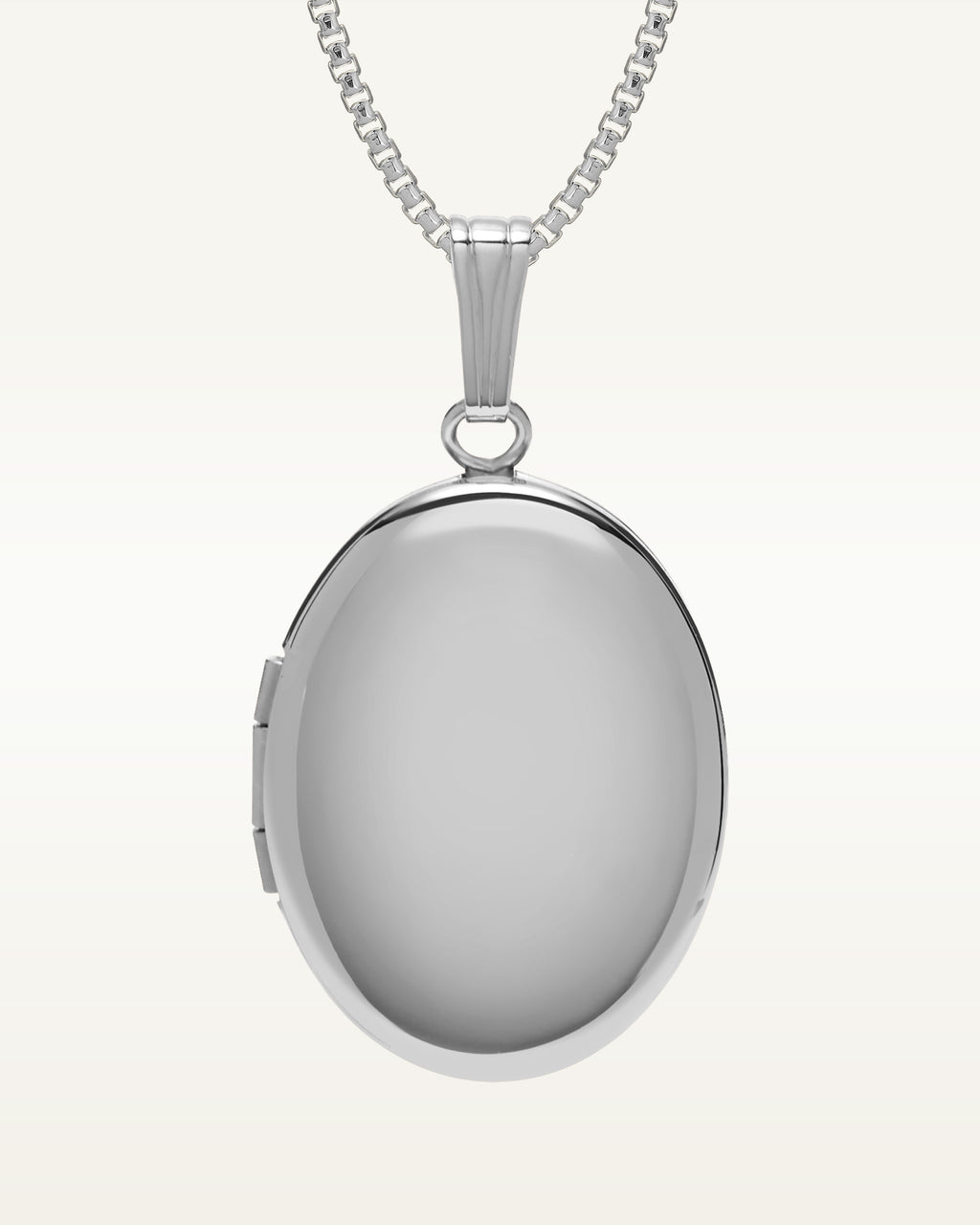 Build Your Own Sterling Silver 2-Picture Oval Locket