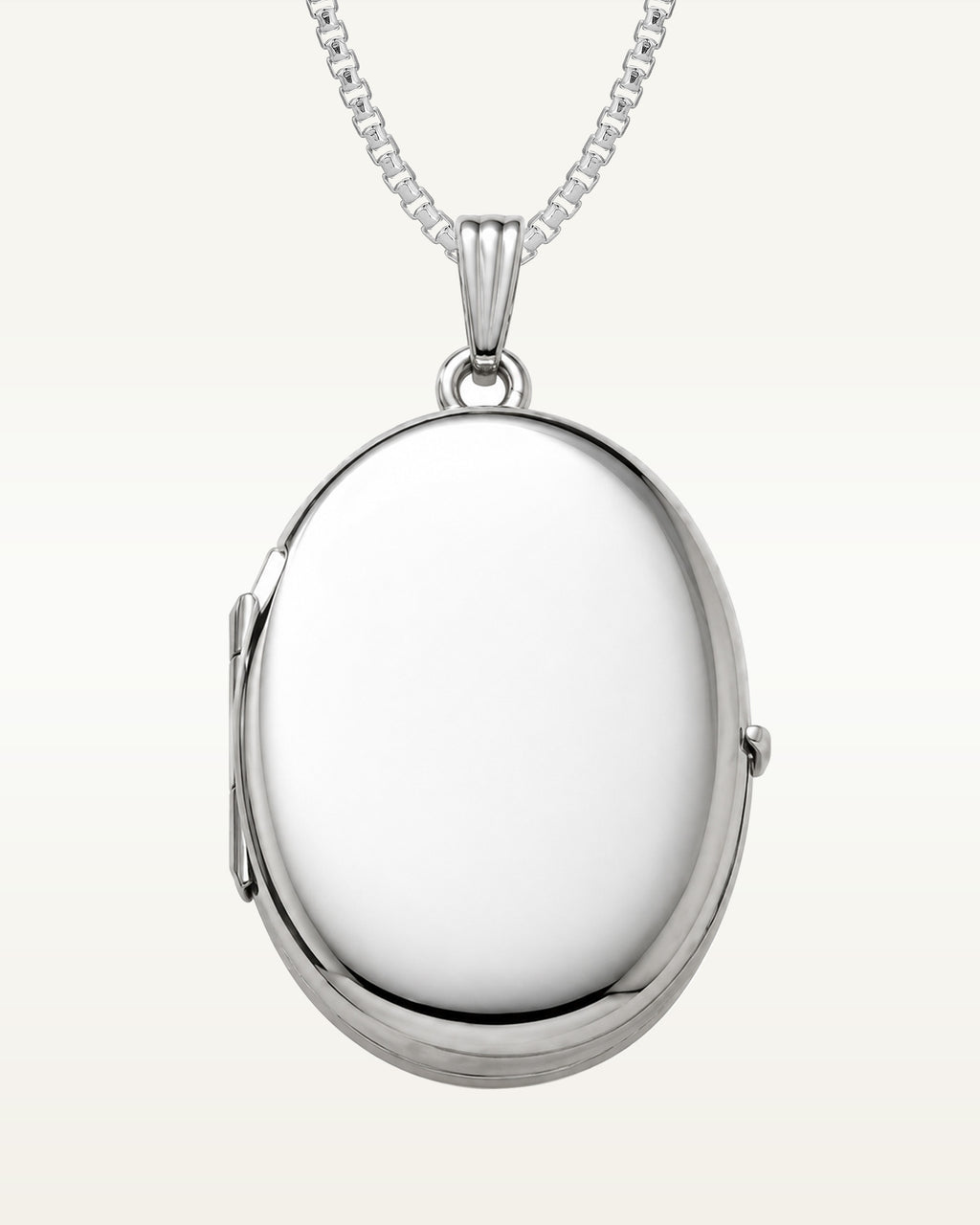 Build Your Own Sterling Silver 4 or Four Picture Oval Locket