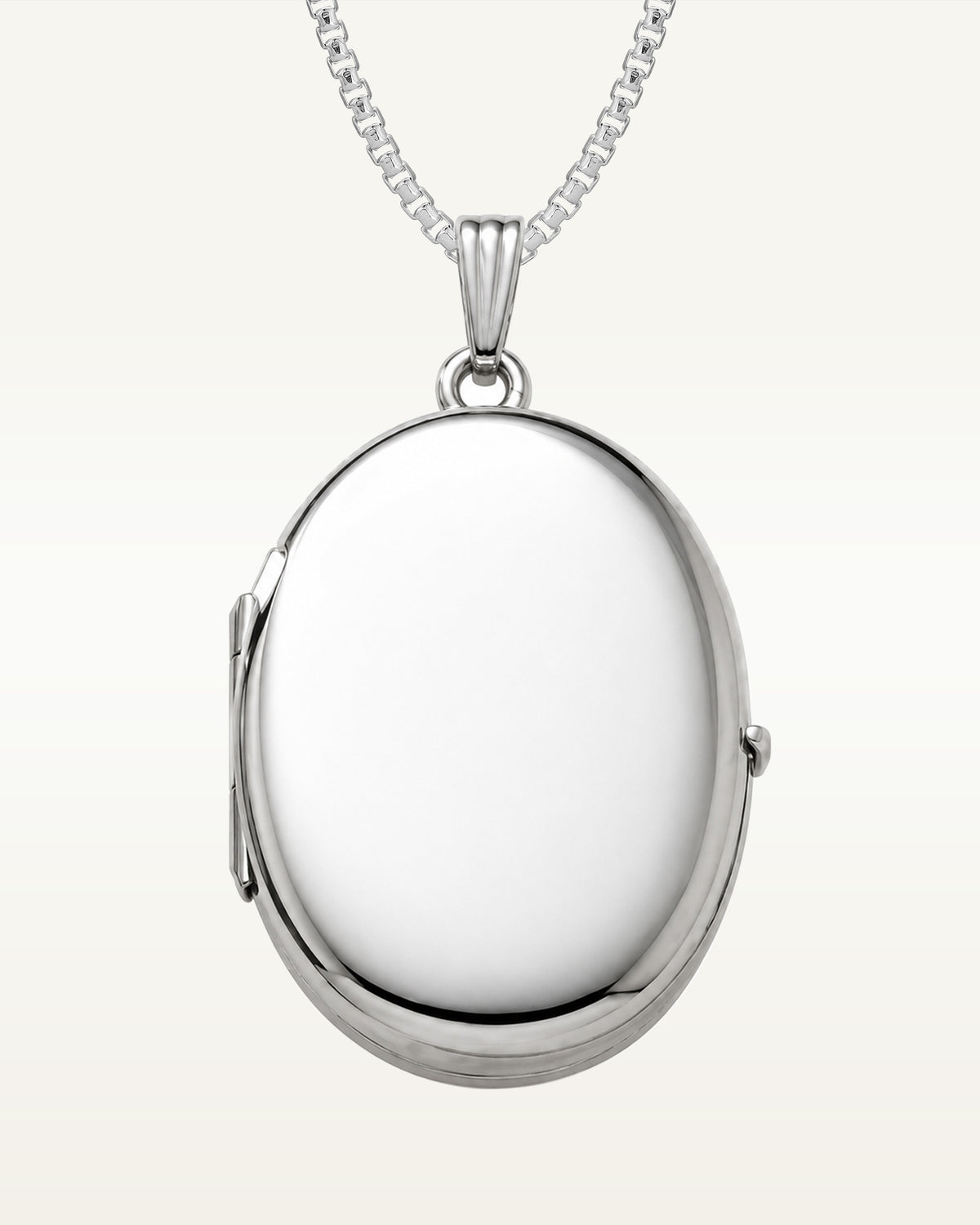 Build Your Own Sterling Silver 4 or Four Picture Oval Locket
