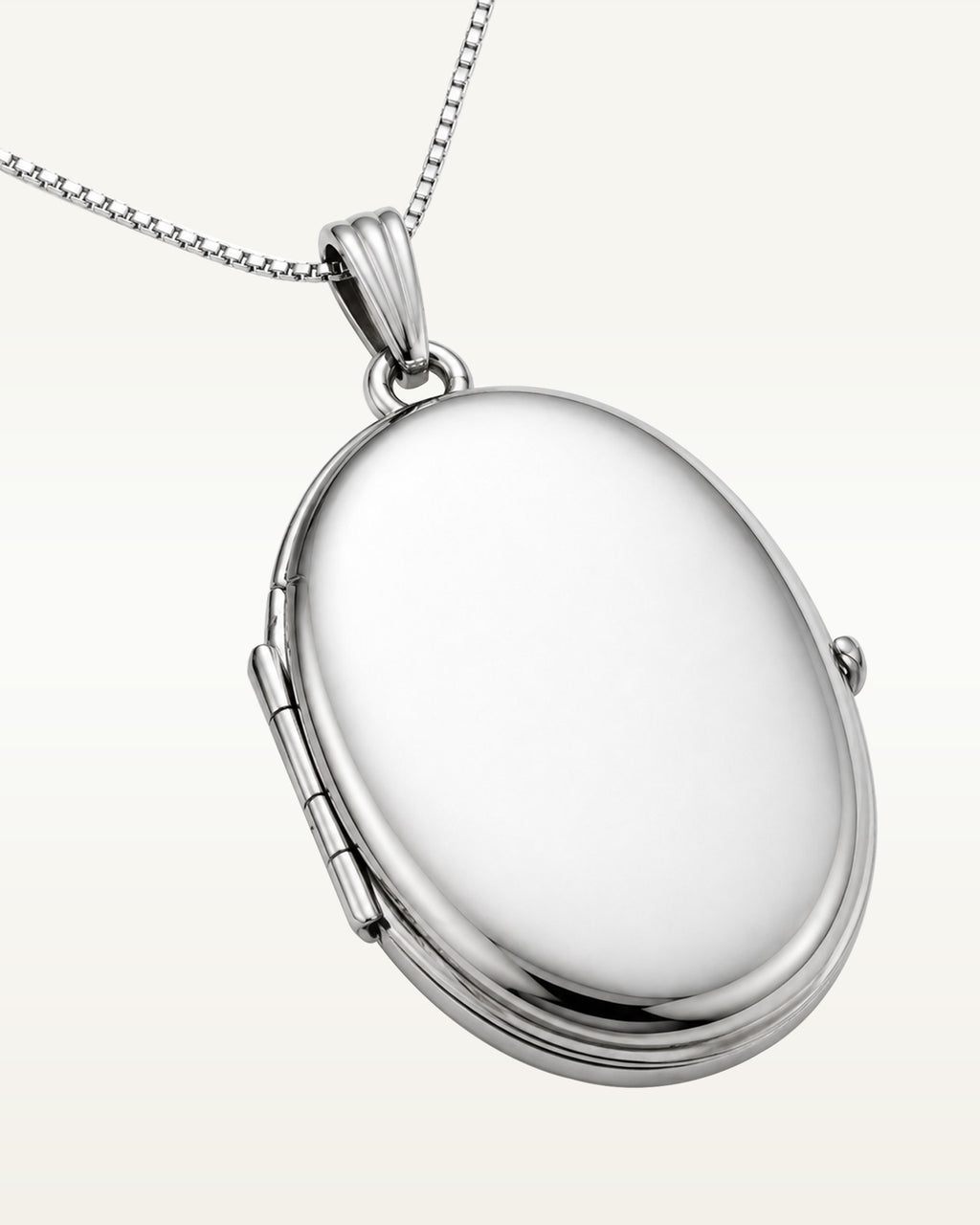 Build Your Own Sterling Silver 4 or Four Picture Oval Locket