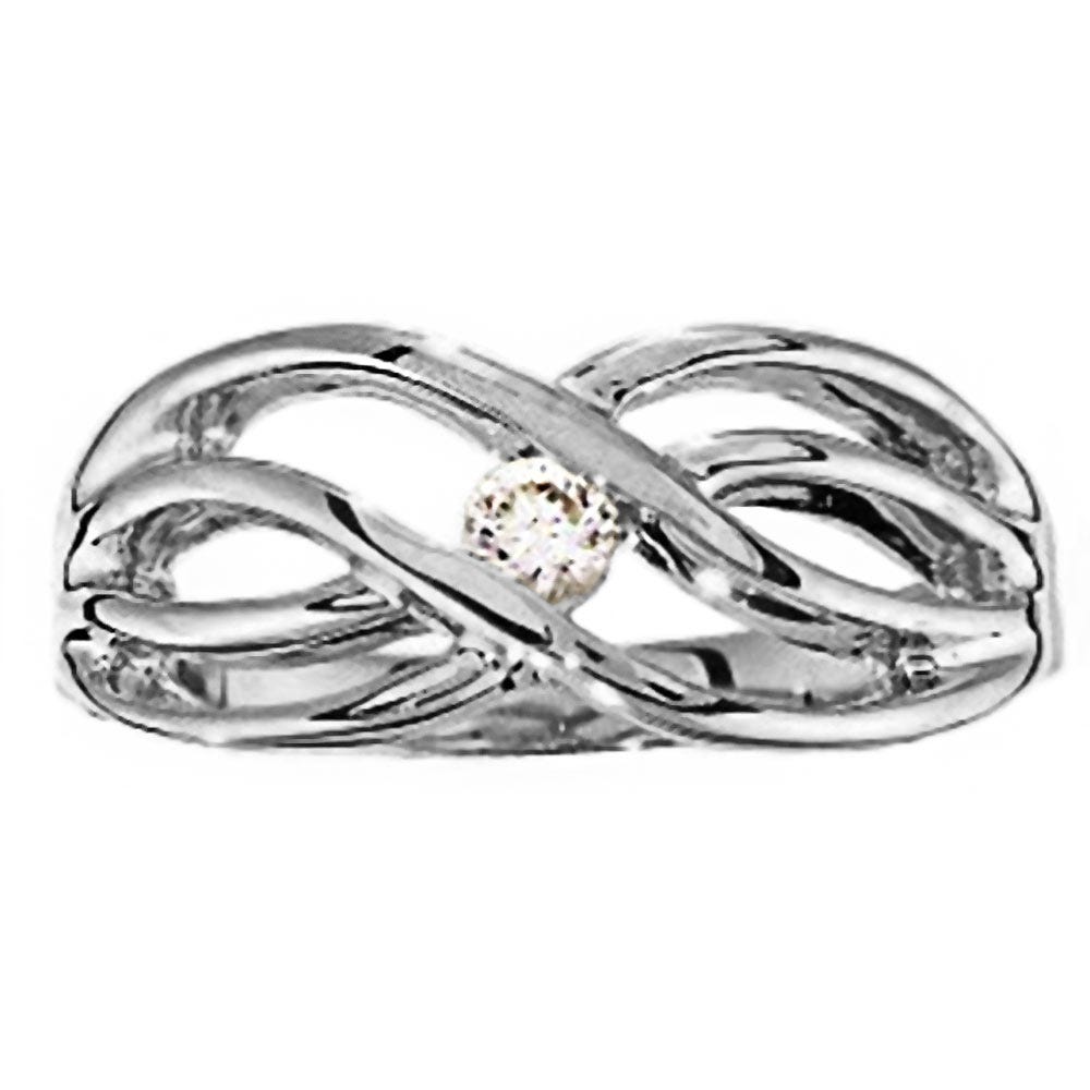 Mother's Ring with Single Birthstone