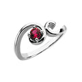 Mother's Ring with Single Birthstone