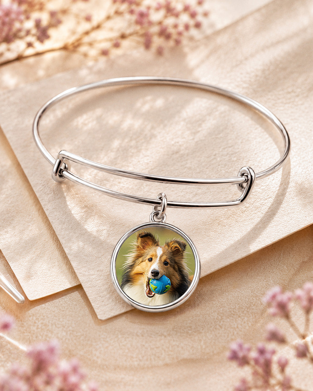 Expandable - Photo Charm Expandable Bracelet - lifestyle