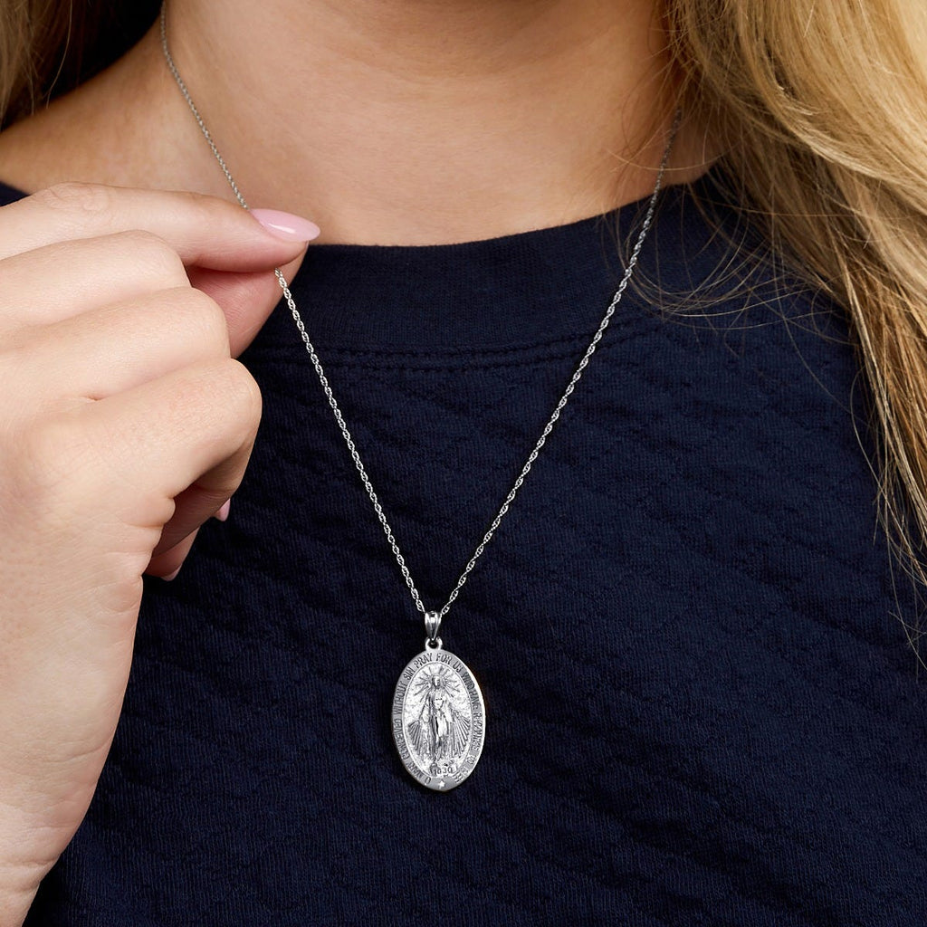Sterling Silver Miraculous Medal