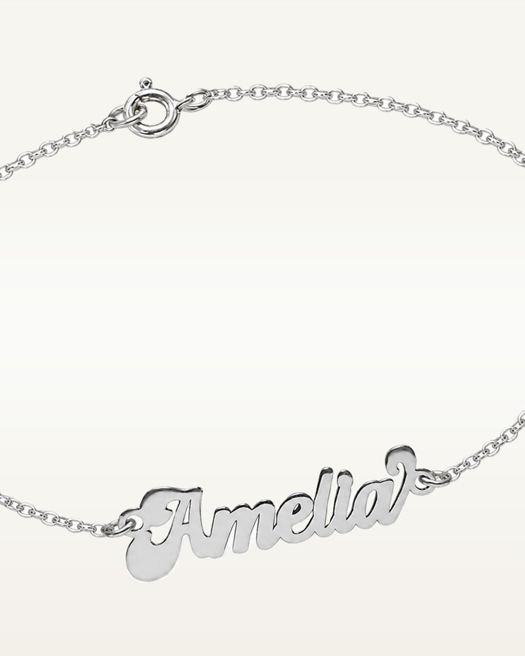 Exclusive Personalized Name Anklet / Ankle Bracelet- Adjustable Size