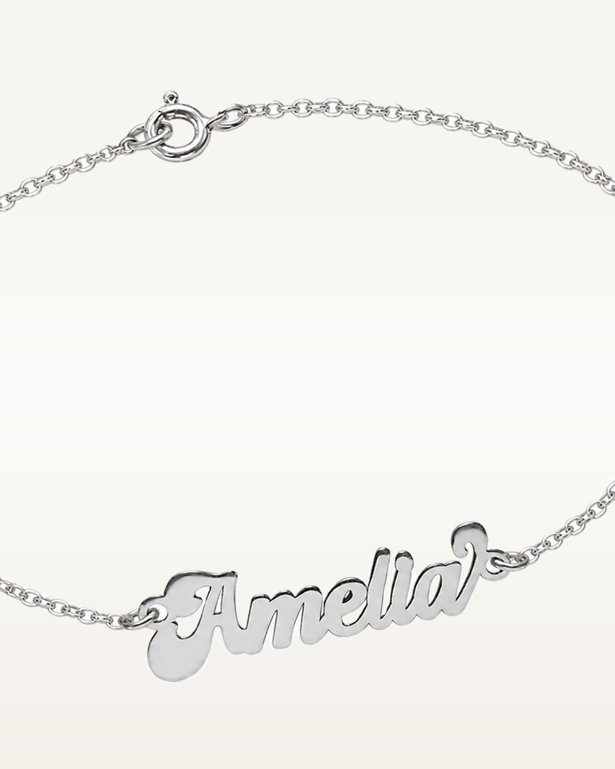 Exclusive Personalized Name Anklet / Ankle Bracelet- Adjustable Size