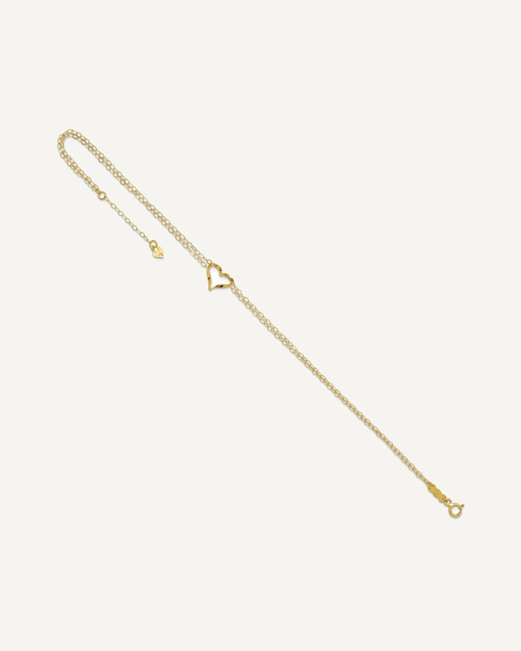 Gold Heart Anklets – View 9
