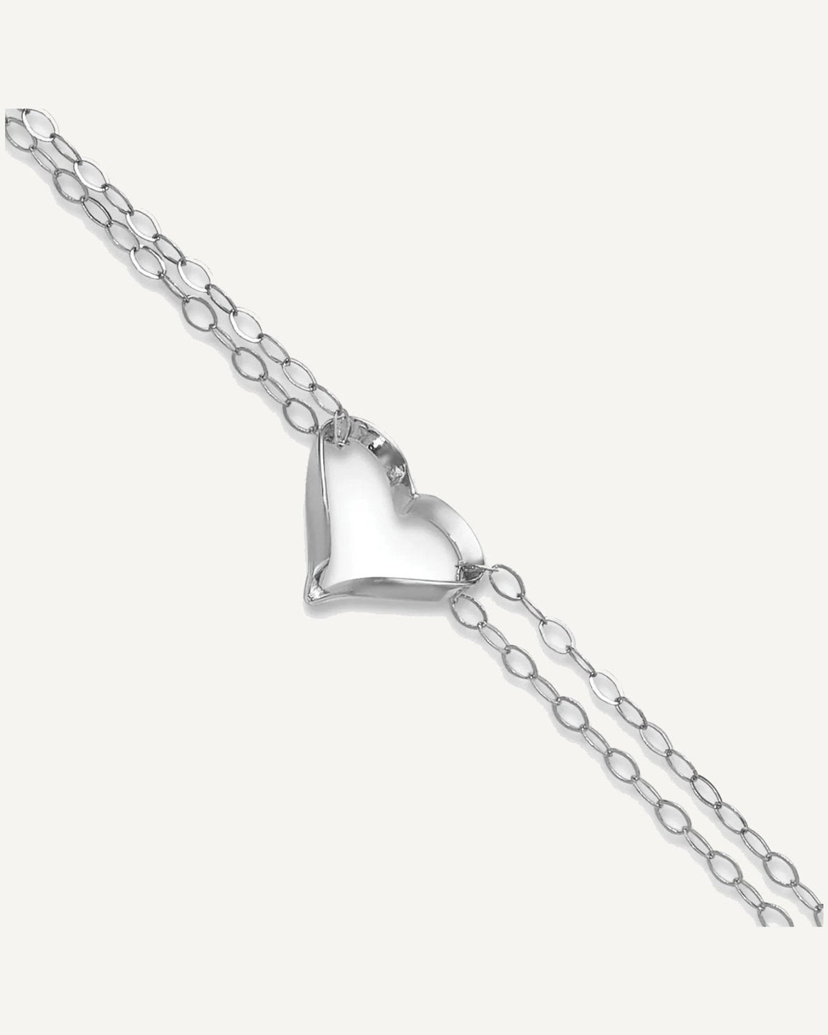 Gold Heart Anklets – View 2