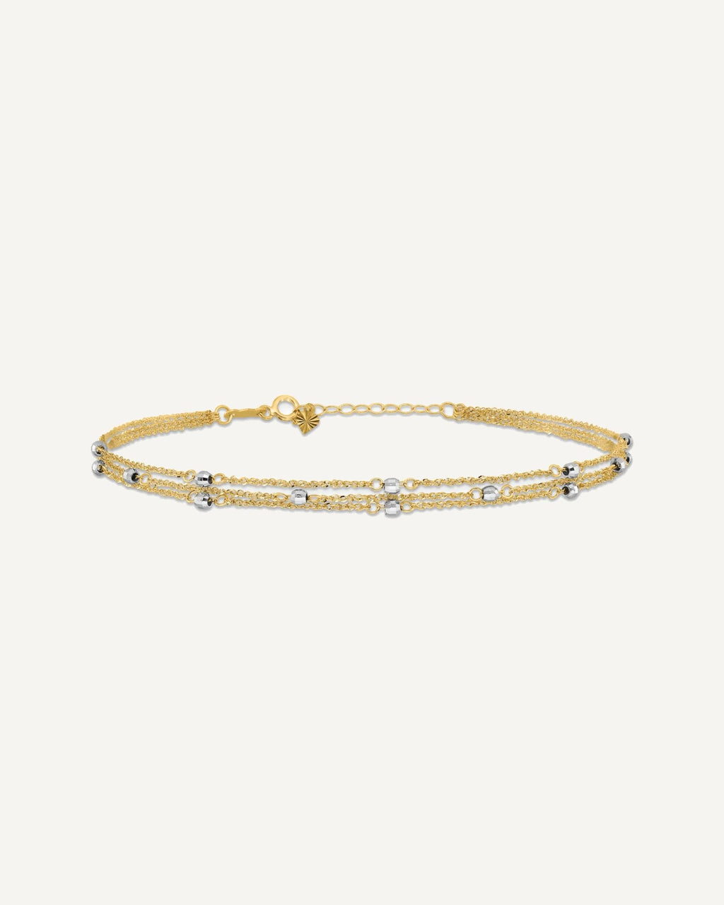 Gold Multi-strand Anklets – View 3