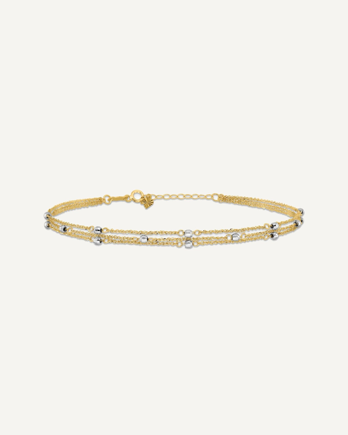 Gold Multi-strand Anklets – View 3