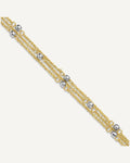 Gold Multi-strand Anklets – View 1