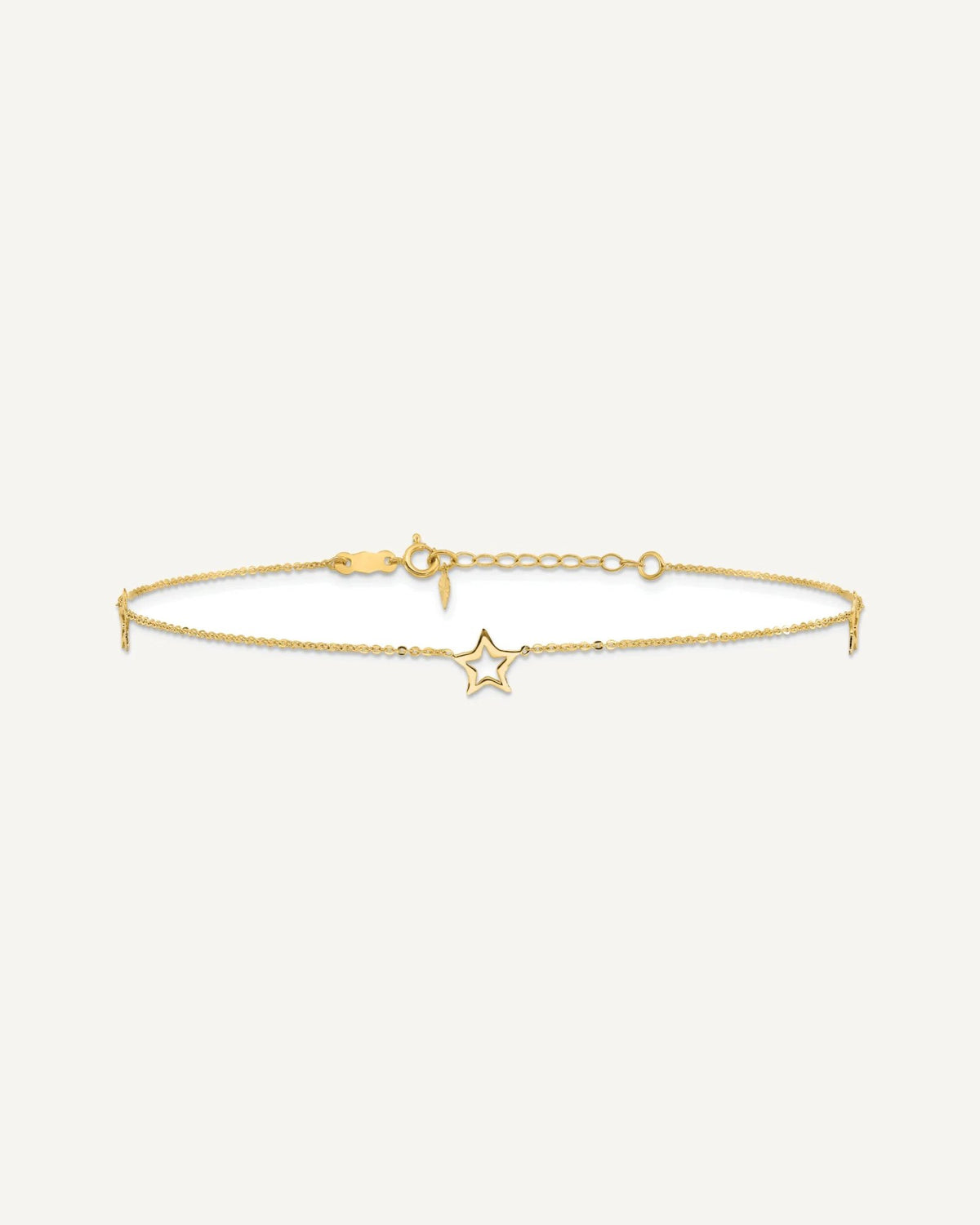 Gold Star Anklets – View 4