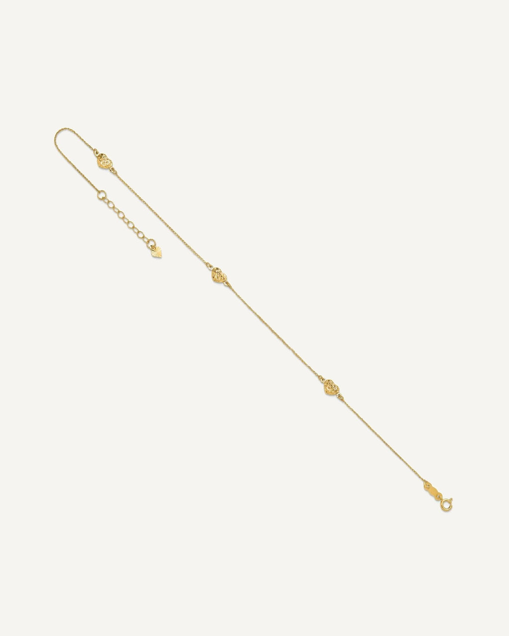 Gold Heart Anklets – View 16